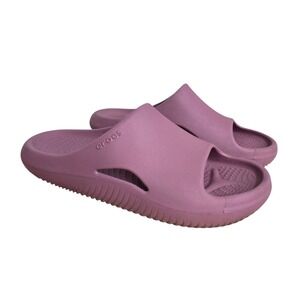 Crocs Classic Crush Slide Sandal Women's Size 10 Lilac Purple Comfort Slip On